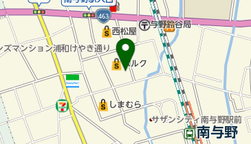 ゴトークリーニング南与野店の地図画像