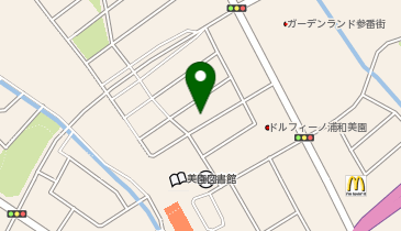 もも動物病院の地図画像