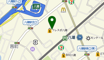 メガネフラワー八潮店の地図画像