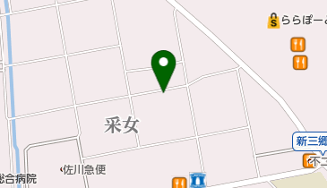 ZFUTSALSPORT・SHIN-MISATOの地図画像