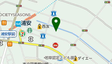 白光舎浦安営業所の地図画像