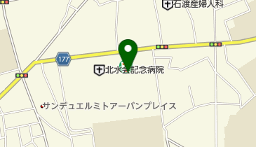 水戸市中央高齢者支援センターの地図画像