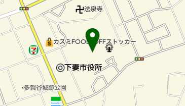 下妻市立 下妻公民館の地図画像