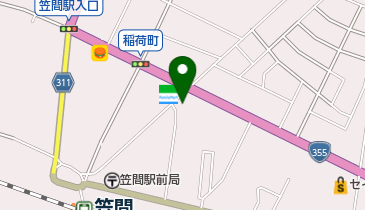 笠間コンタクトの地図画像