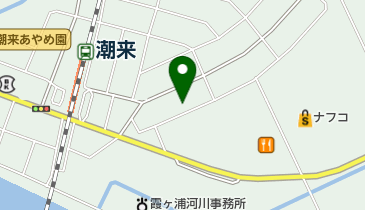 アリラン韓国家庭料理の地図画像