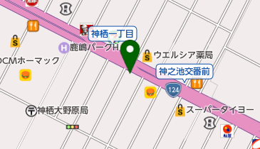 大野原整骨院の地図画像