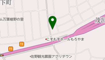 ガラスとカギの修理社佐野営業所の地図画像