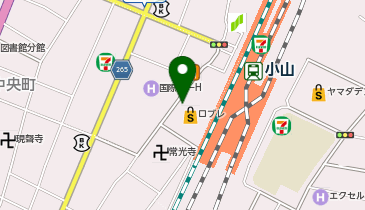 キッズランドおやまの地図画像