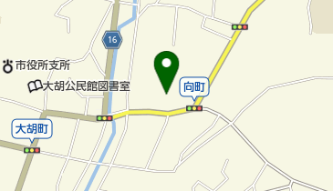 坂部人形店の地図画像