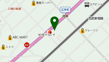 アウディ川越の地図画像