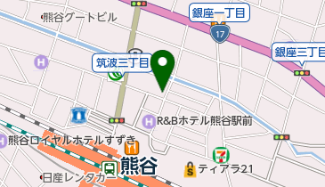 BellaLuna熊谷店の地図画像