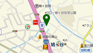 SCOREの地図画像