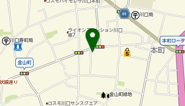 金山町会の地図画像