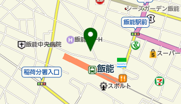 お好み焼き一善の地図画像