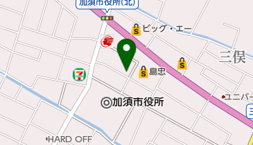 サザンクロスの地図画像