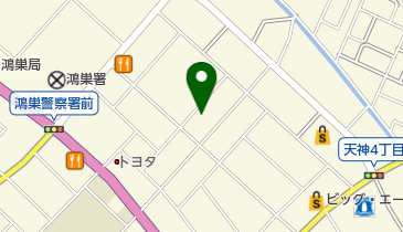 スターズダンススタジオの地図画像