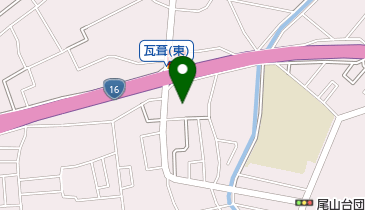 フットサルアリーナの地図画像