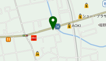 わーくわっく草加生活支援サポート事業の地図画像