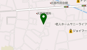 ツイン美容室の地図画像