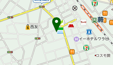 おくだ整形外科内科の地図画像