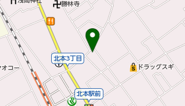 きもの大門の地図画像