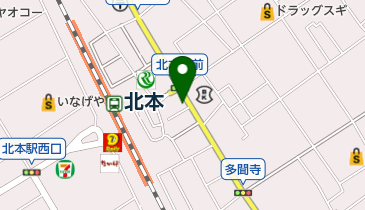 TOKAGE・HAIRの地図画像