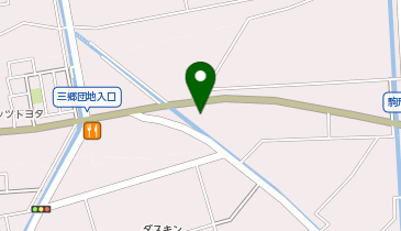 カーセブン新車の窓口三郷店の地図画像
