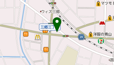 三郷市役所 早稲田地区防犯ステーションの地図画像