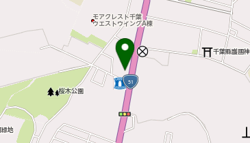 向日葵カイロプラクティック整体院の地図画像