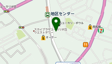 ウルウールユーカリが丘本店の地図画像