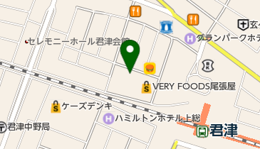 からあげ鶏みつの地図画像