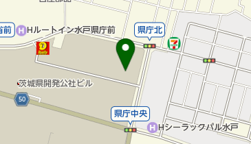 日建学院水戸校の地図画像