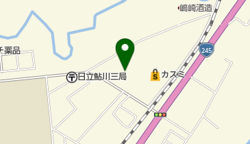 ヘアカラー専門店カラペアの地図画像