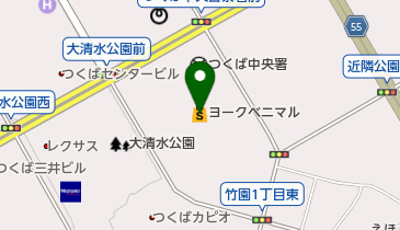 イーグル整骨院ヨークベニマルつくば竹園店の地図画像