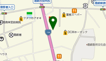 こどもサークル鹿嶋の地図画像