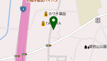 美容室カラーパレット上三川店の地図画像