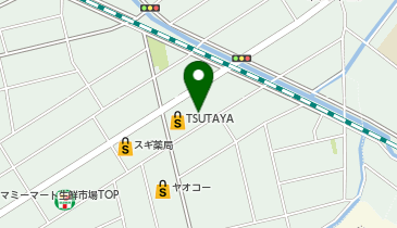 クリニカルエステ花蔵行田本店の地図画像