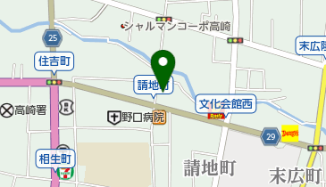 雀荘大三元の地図画像