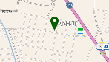 ヘアーサロンフラワーの地図画像