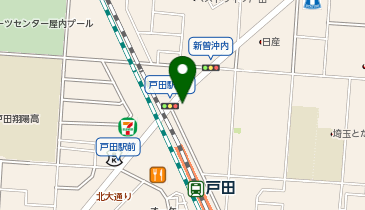T.U.C.GROUP戸田店の地図画像
