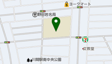 野田市立 岩木第二学童保育所の地図画像