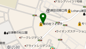 ピザハット 奏の杜フォルテ津田沼店の地図画像