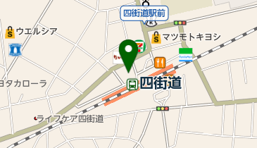 ヘアーサロンエクセル(XCEL)四街道店の地図画像