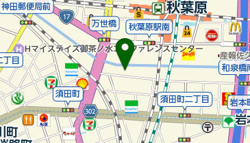 株式会社サンオーディオ秋葉原店の地図画像