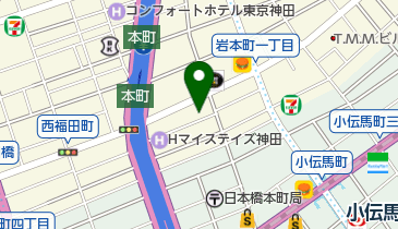 利根化学株式会社の地図画像