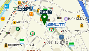 極真会館飯田橋道場の地図画像