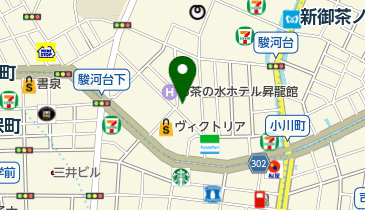 お茶の水日本語教室の地図画像