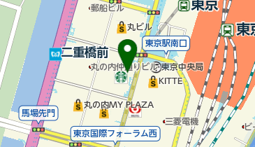 慶應丸の内シティキャンパスの地図画像