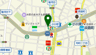 カイロプラクティック新御茶ノ水外来センターの地図画像