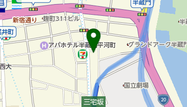 日本ハビタット協会の地図画像